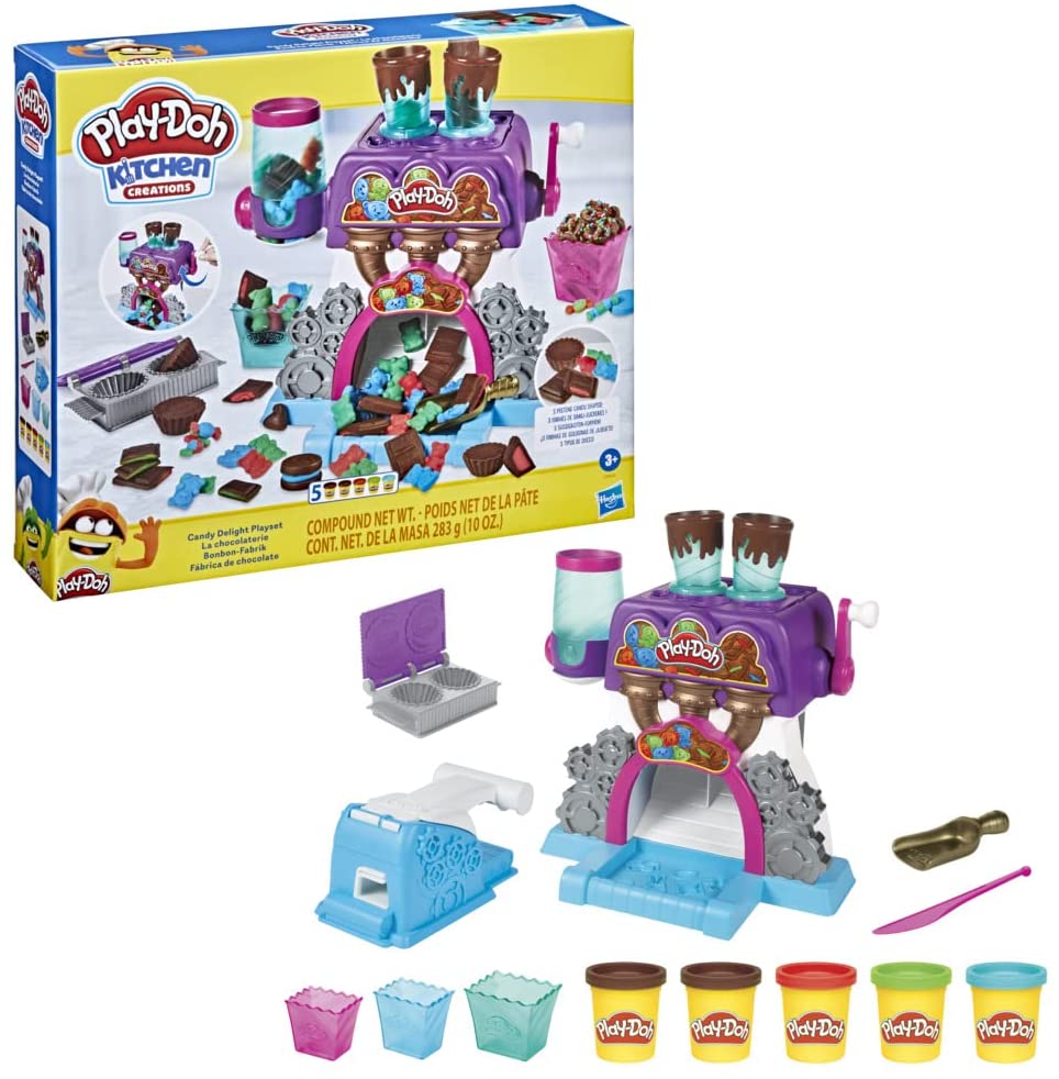Play-Doh Kitchen Creations Candy Delight Playset – Bright Bean Toys