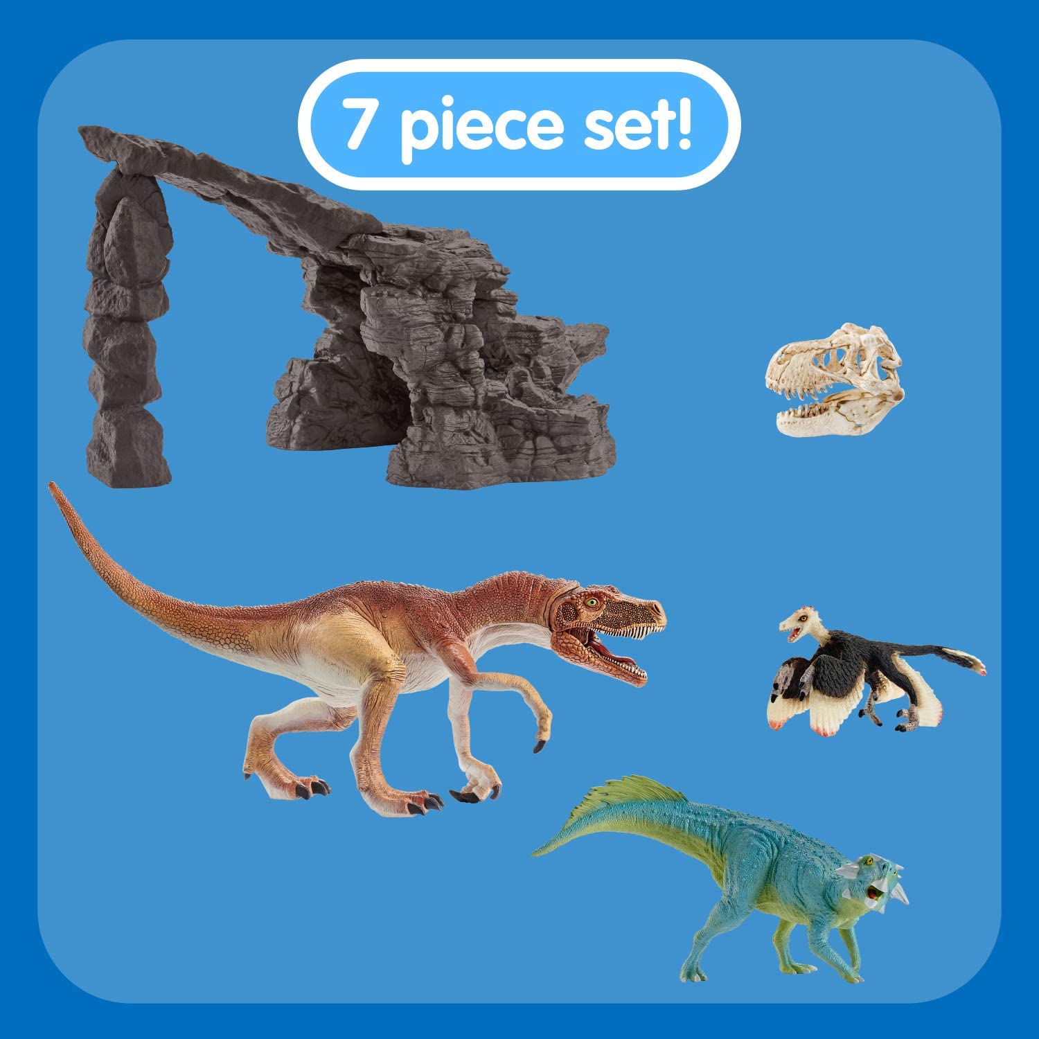 Schleich Dino Set With Cave – Bright Bean Toys