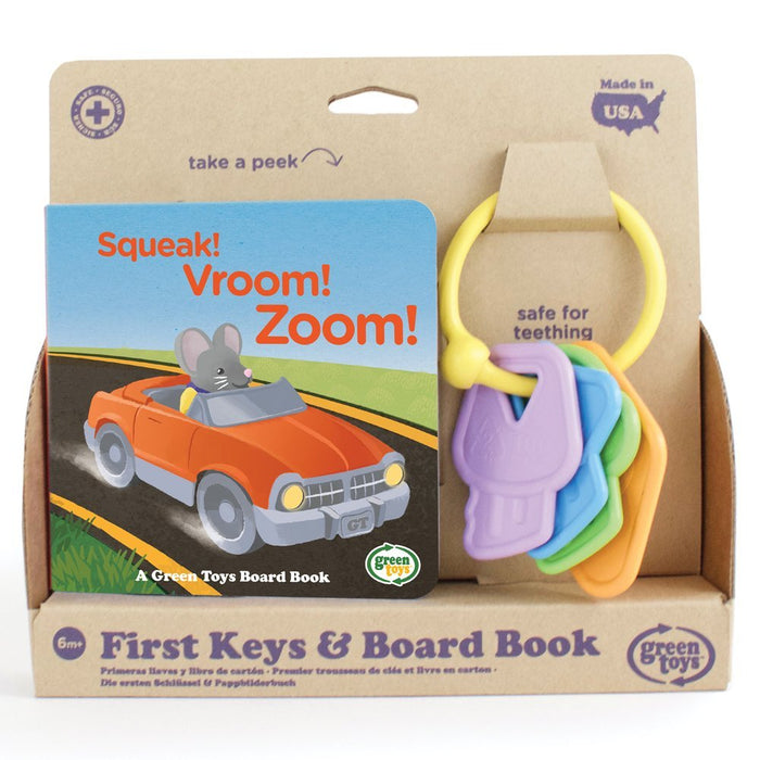 Green Toys First Keys & Board Book Set