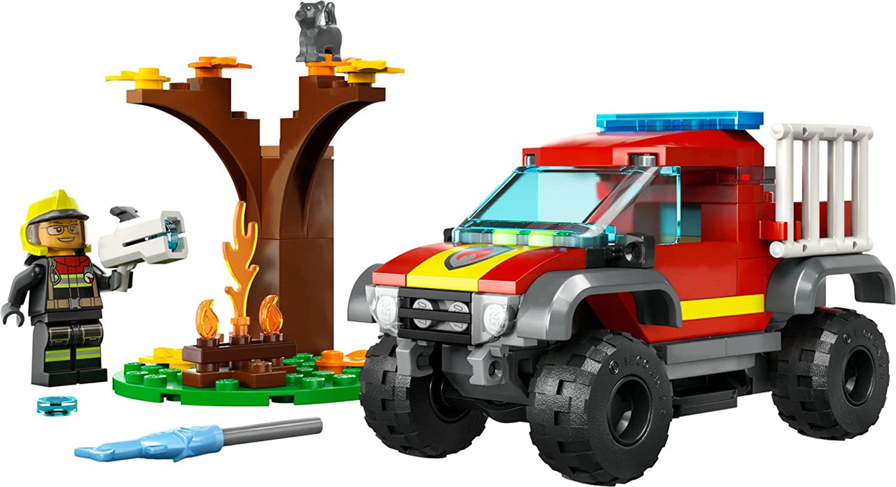 Lego City 4x4 Fire Truck Rescue (60393)