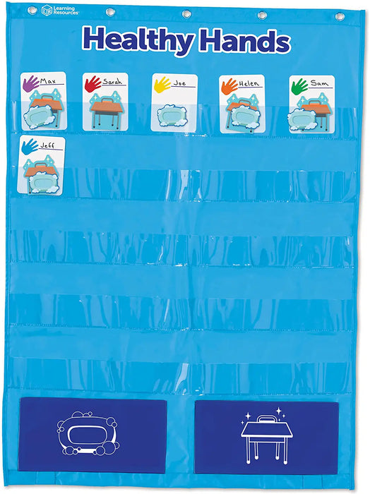 Learning Resources Healthy Hands Pocket Chart