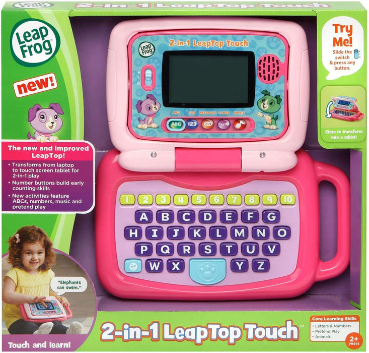 LeapFrog 2-in-1 LeapTop Touch (Pink)