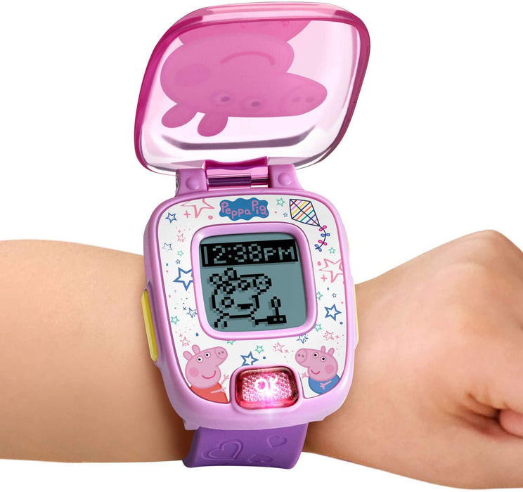Vtech Peppa Pig Learning Watch (Purple)