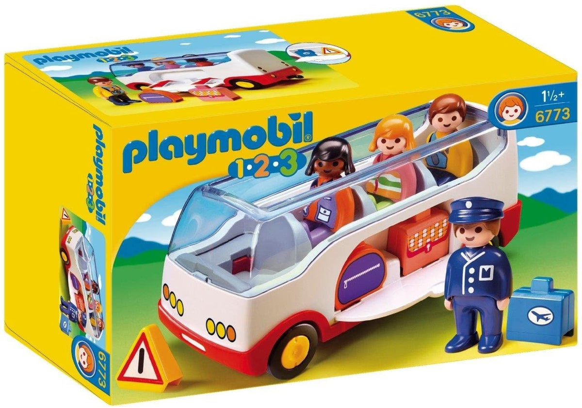 Playmobil 70179 - playmobil 1.2.3 - train avec passagers et