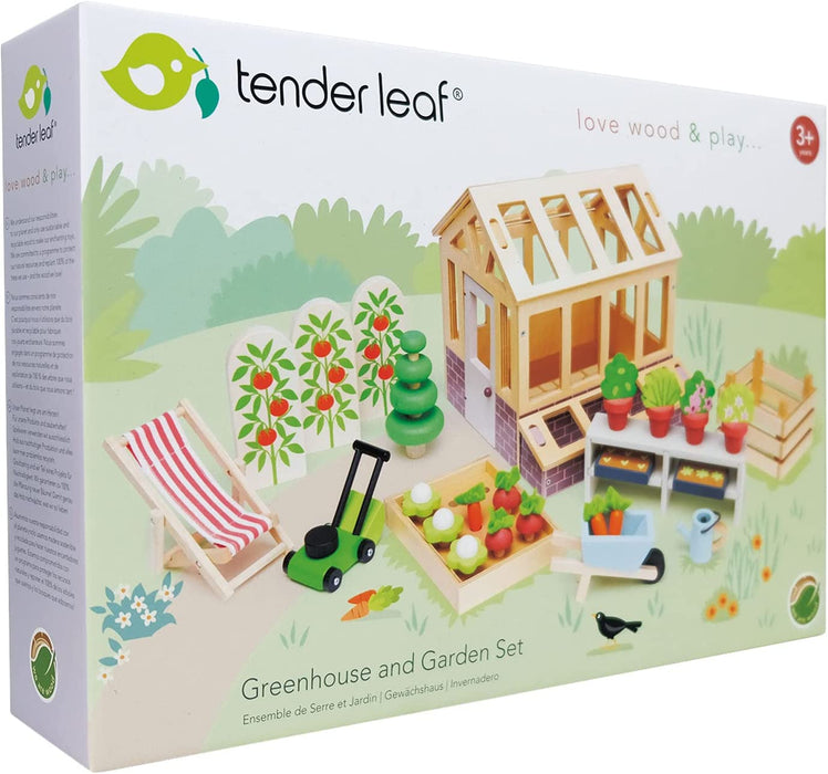 Tender Leaf Greenhouse and Garden Set