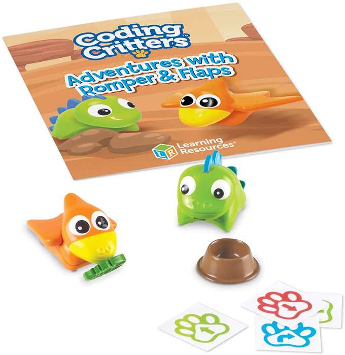 Learning Resources Coding Critters™ Pair-a-Pets: Adventures with Romper & Flaps