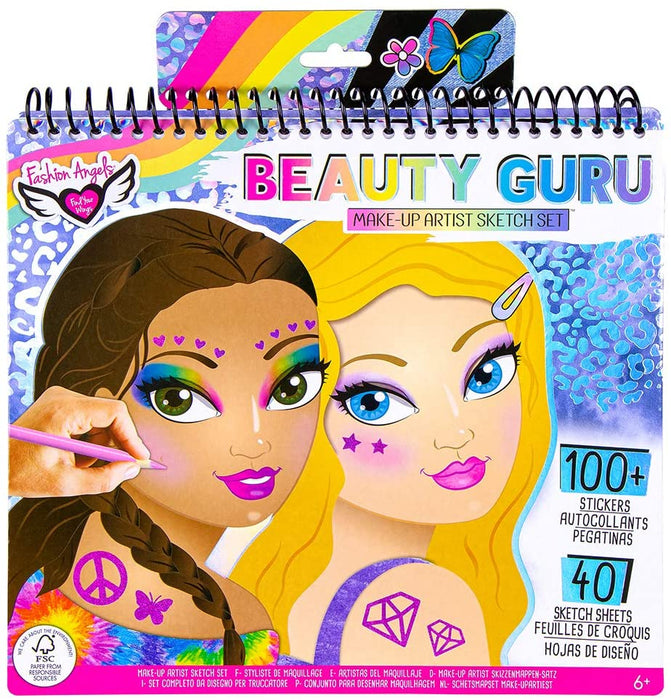 Fashion Angels Beauty Guru Make-up & Hair Design Sketch Portfolio