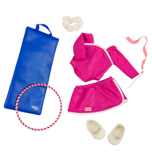 Our Generation Deluxe Leaps and Bounds Gymnast Outfit for 18 Doll — Bright  Bean Toys
