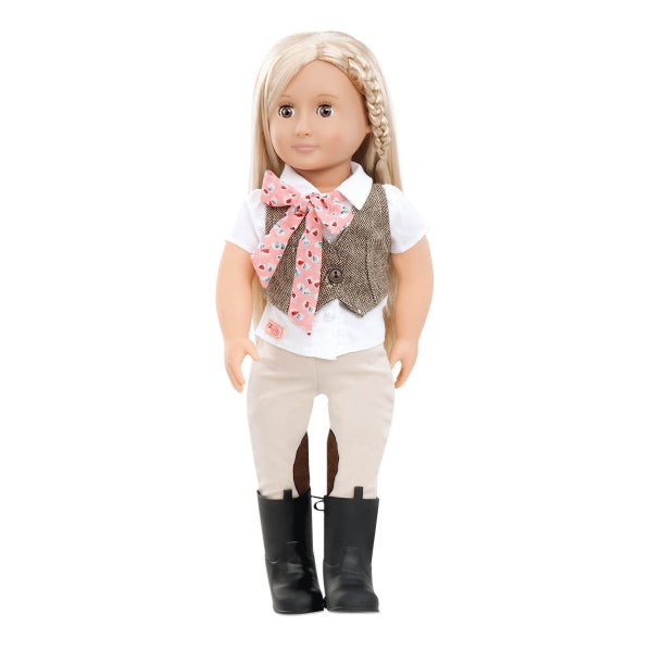 Our Generation Riding Doll Leah 18" Doll