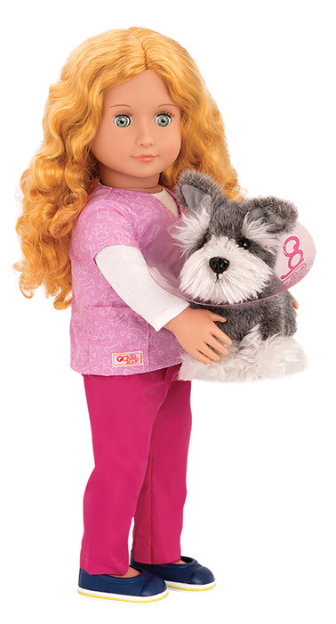 Our Generation Deluxe Doll Anais Professional Vet 18" Doll