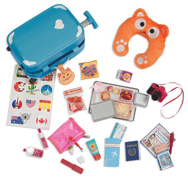 Our Generation Well Traveled Luggage Set