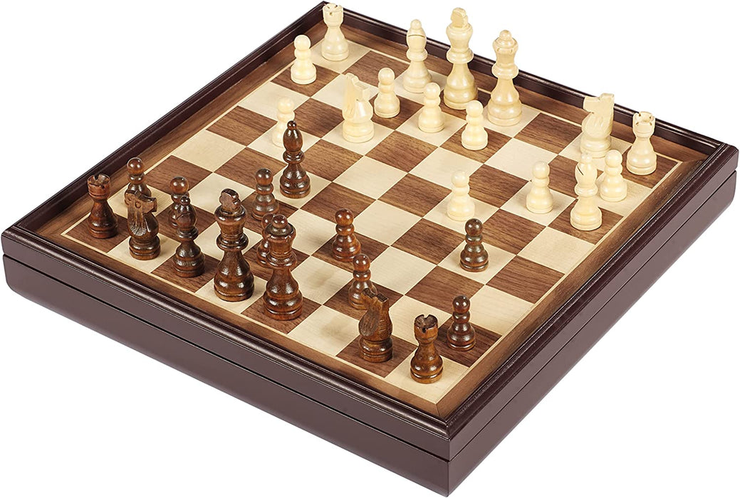 Cardinal Legacy Deluxe Chess & Checkers Game