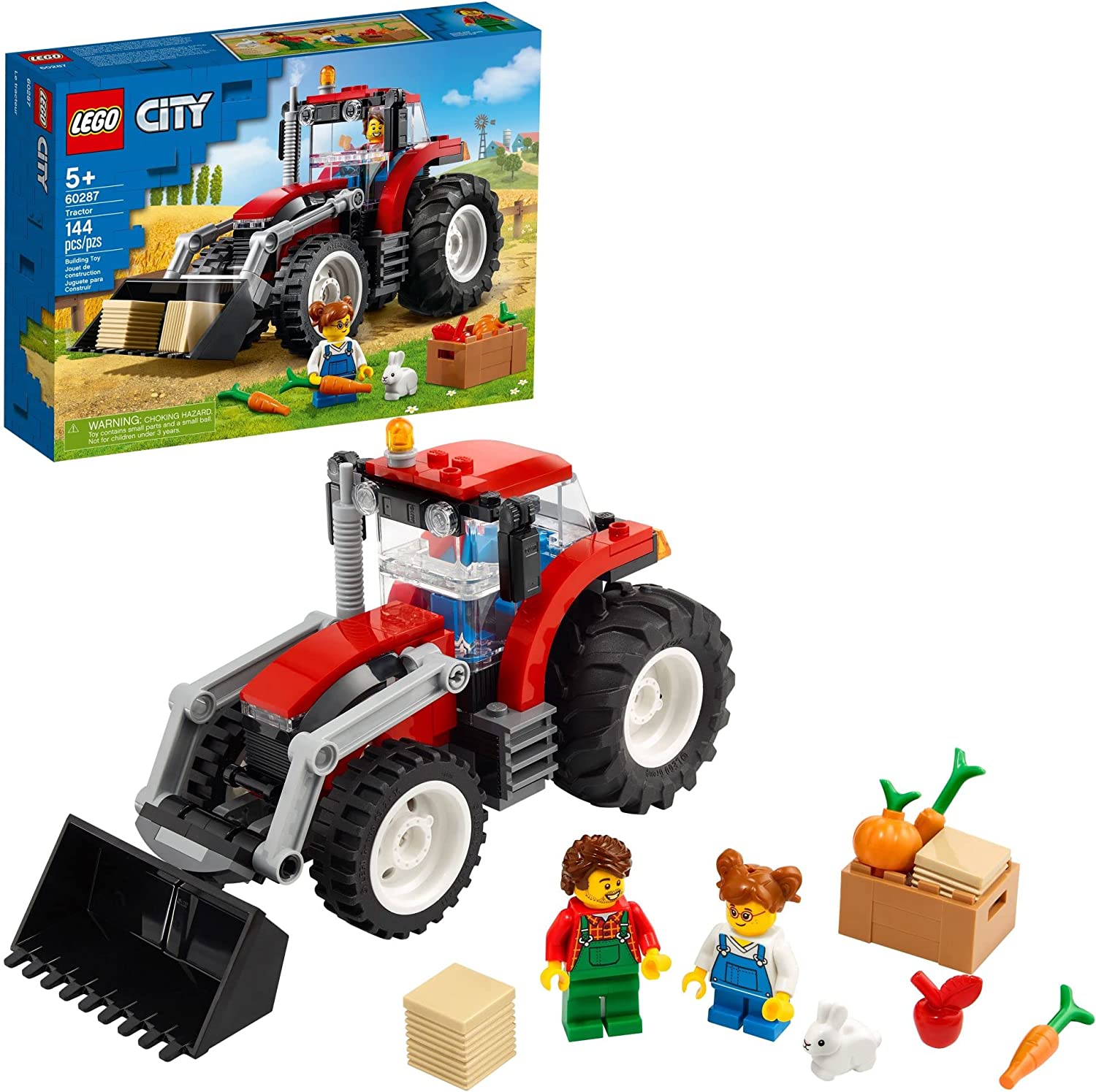 Lego City Tractor (60287) — Bright Bean Toys