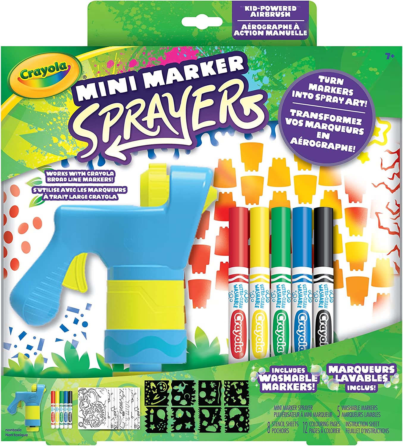 Mini Marker Sprayer, Marker Airbrush Kit, Crayola.com