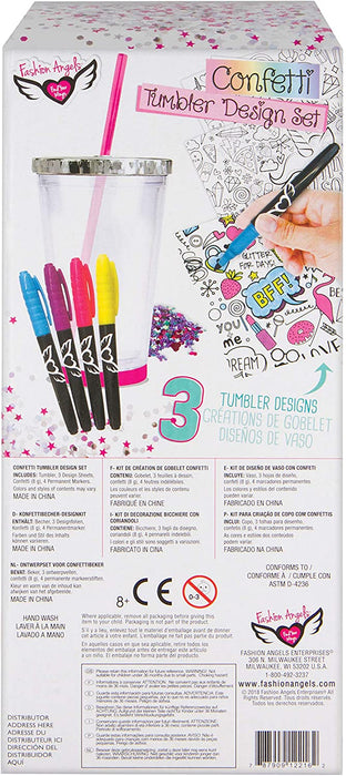 Fashion Angels Confetti Tumbler Design Kit