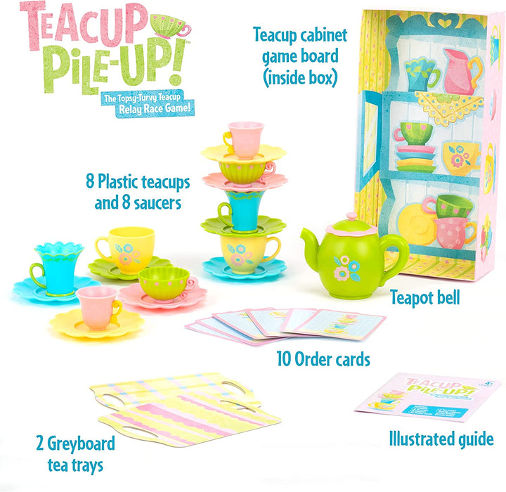Educational Insights Teacup Pile-Up!™ Relay Game