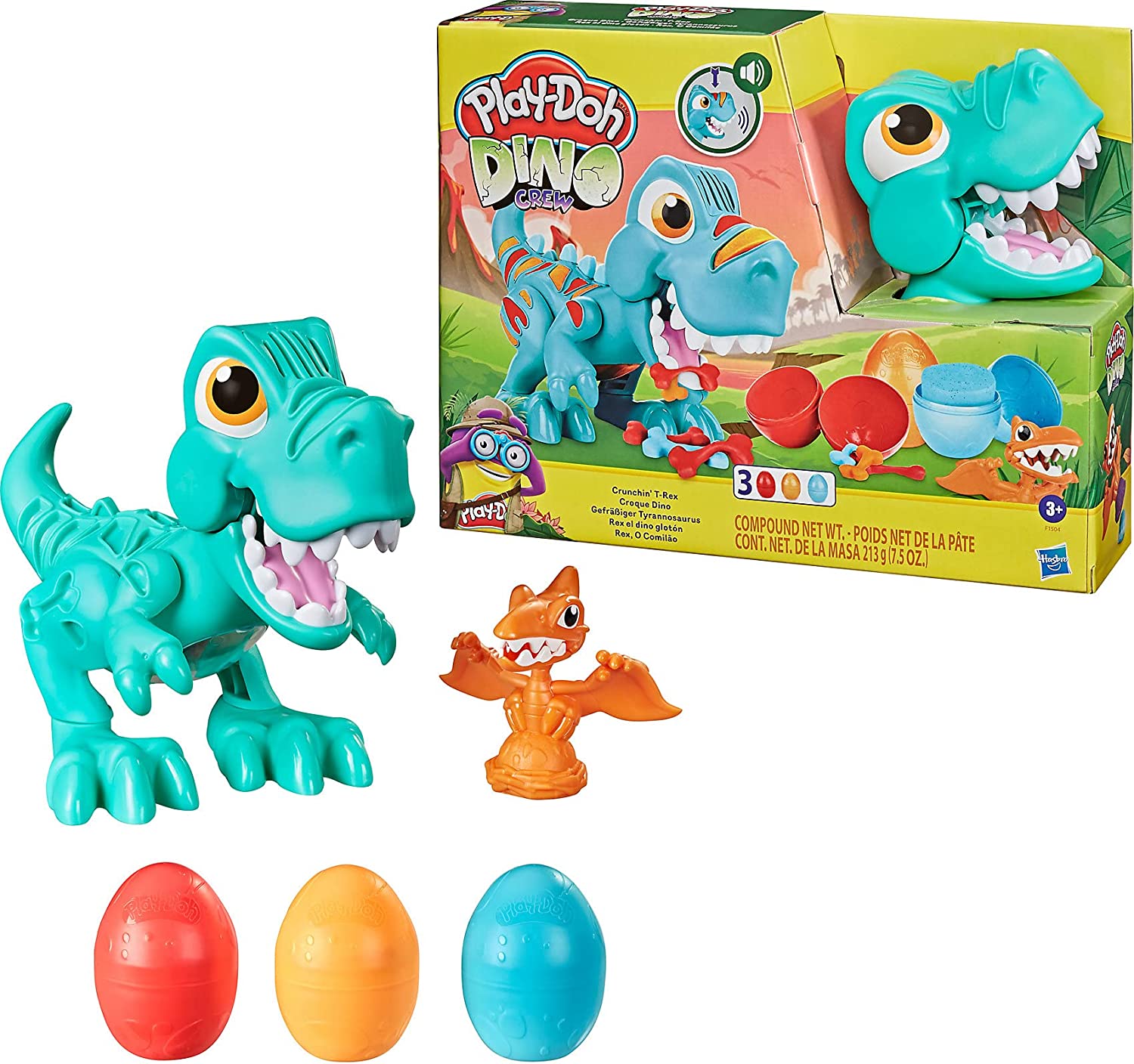 Play-Doh, Toys, Playdoh Dino Crew Dinosaur Growin Tall Bronto