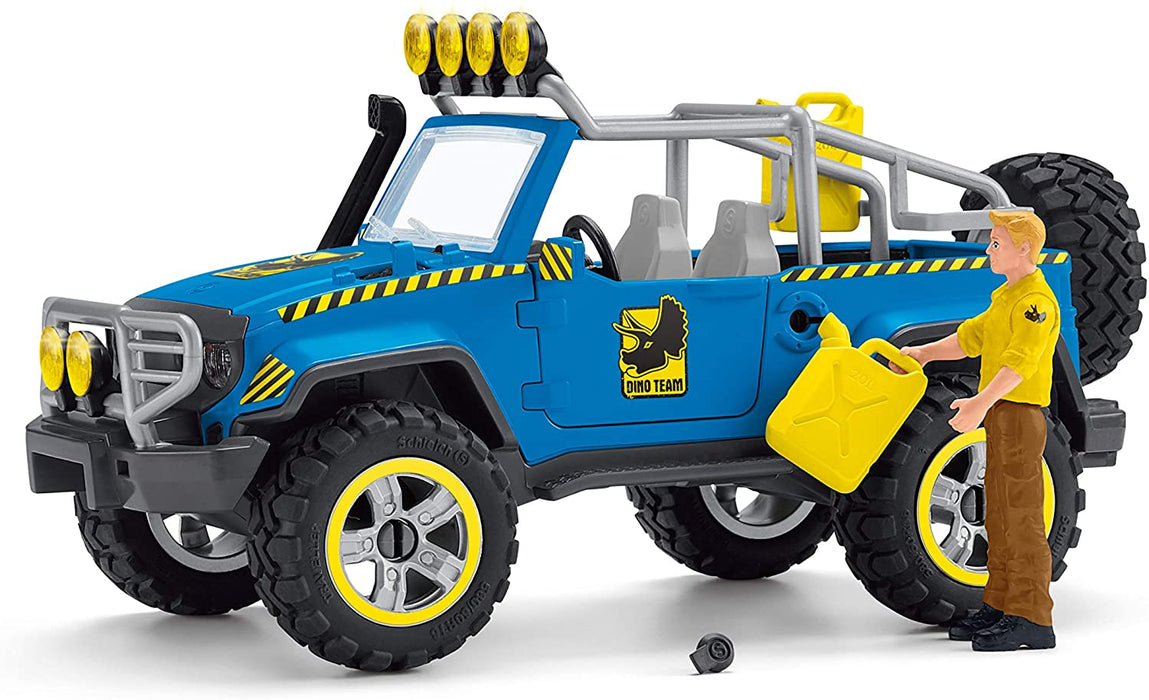 Schleich Off Road Vehicle With Dino Outpost