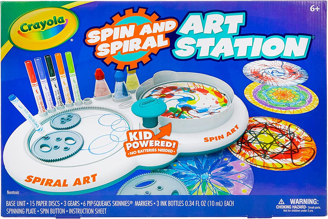 Crayola Spin & Spiral Art Station — Bright Bean Toys