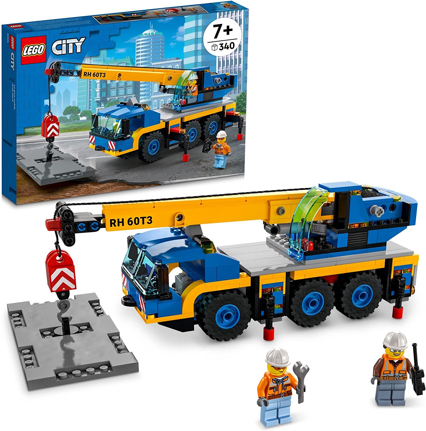 Lego City Mobile Crane (60324) — Bright Bean Toys