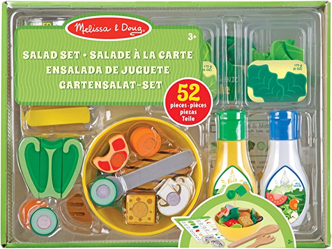 Melissa and doug salad 2024 set