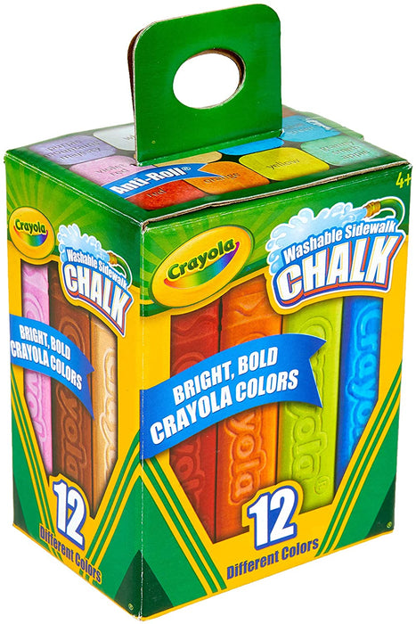 Crayola Colored Chalk Sticks 12 Count - 2 Packs