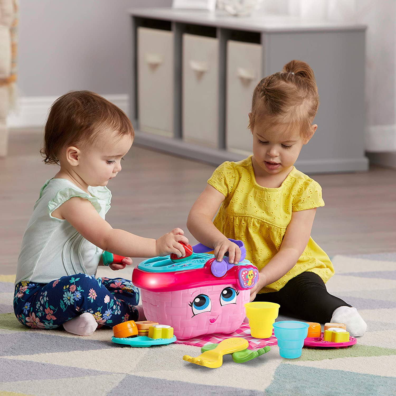 LeapFrog SHapes Sharing Picnic Basket – Bright Bean Toys