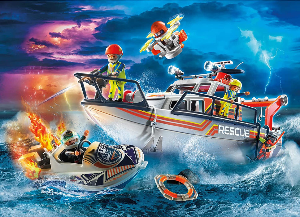 Fire Rescue with Personal Watercraft