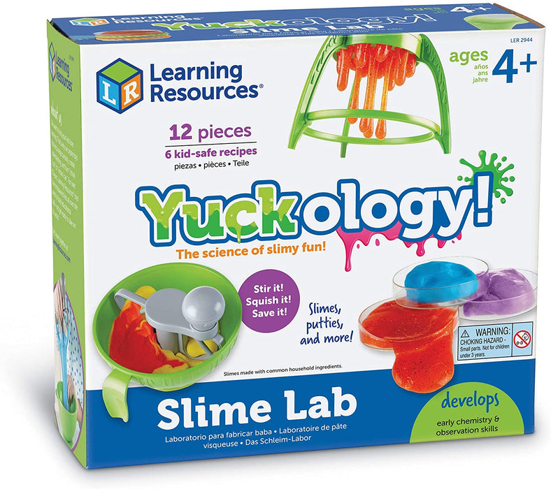 Kinetic Sand - Sand Slime Lab, All-in-One Kit for Ages 8 and Up