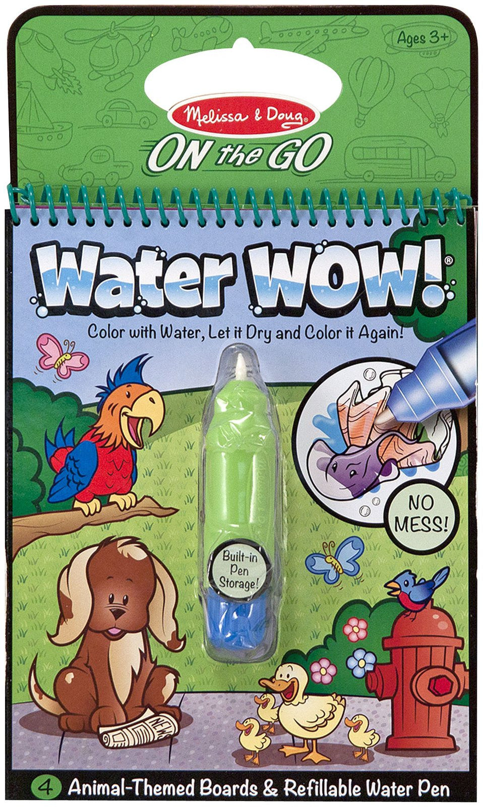 Melissa & Doug On the Go Water Wow! 3-Pack (The Original Reusable