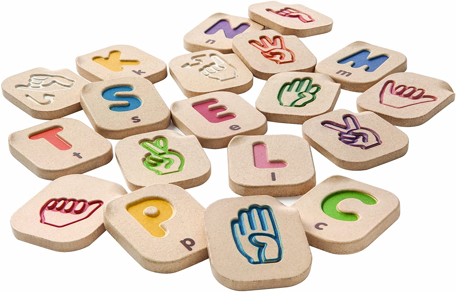 Plan Toys Hand Sign Alphabet A-Z — Bright Bean Toys