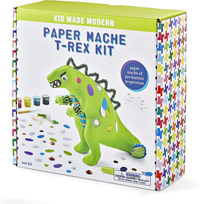 Kid Made Modern Paper Mache T-Rex Kit