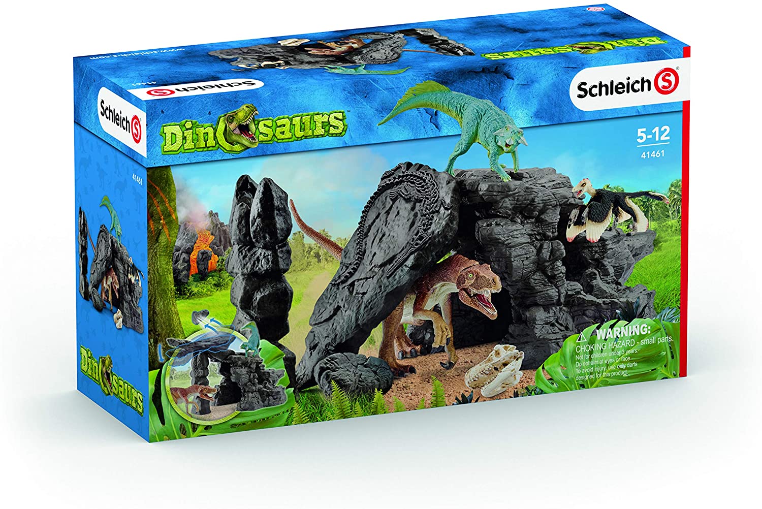 Schleich Dino Set With Cave – Bright Bean Toys