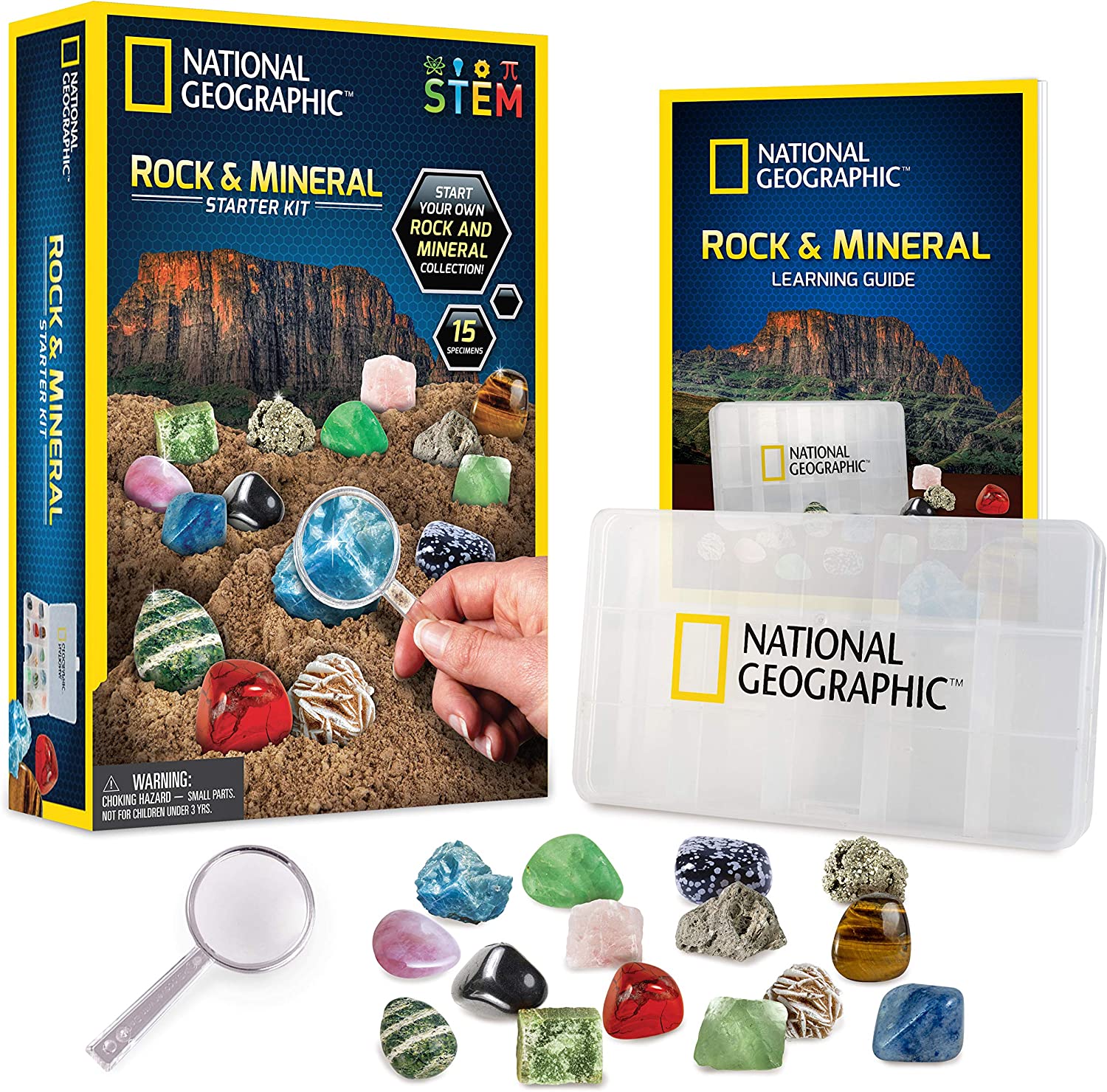 National Geographic Rock and Mineral Starter Kit — Lasso The Moon