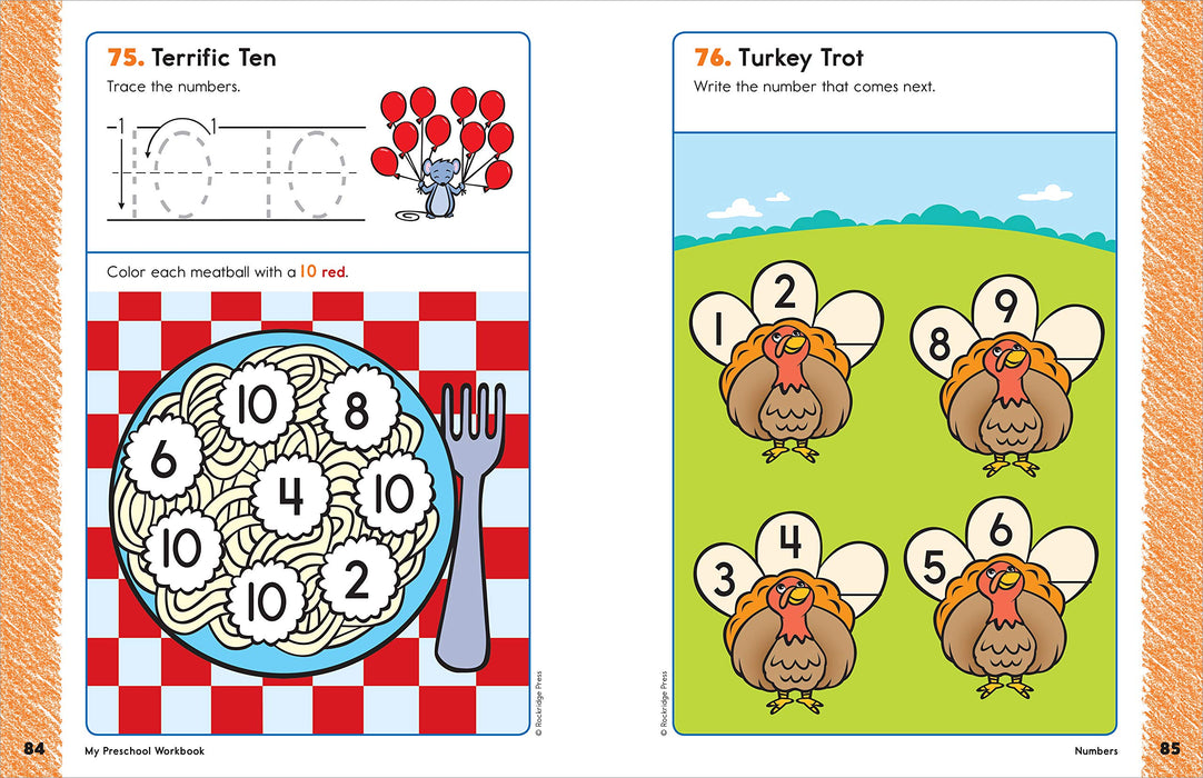 My Preschool Workbook: 101 Games & Activities That Prepare Your Child For School