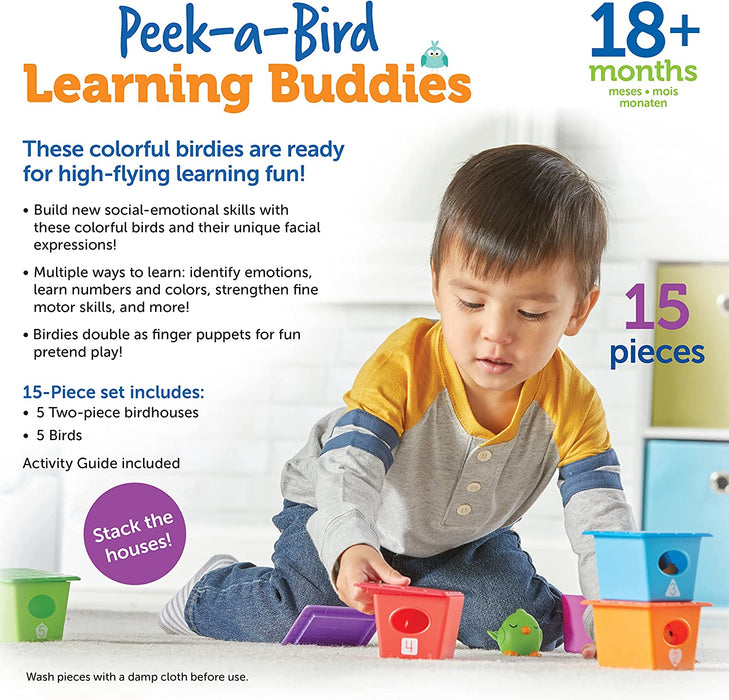 Learning Resources Peek-a-Bird Learning Buddies
