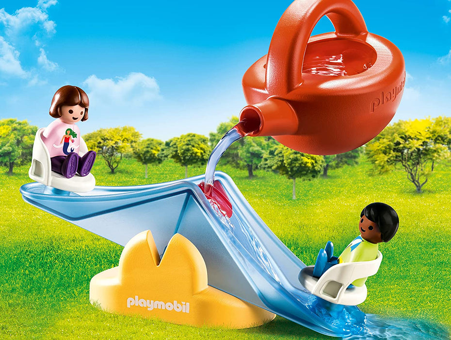 Playmobil 1.2.3 Water Seesaw with Watering Can