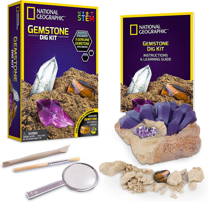 National Geographic Gemstone Dig Kit
