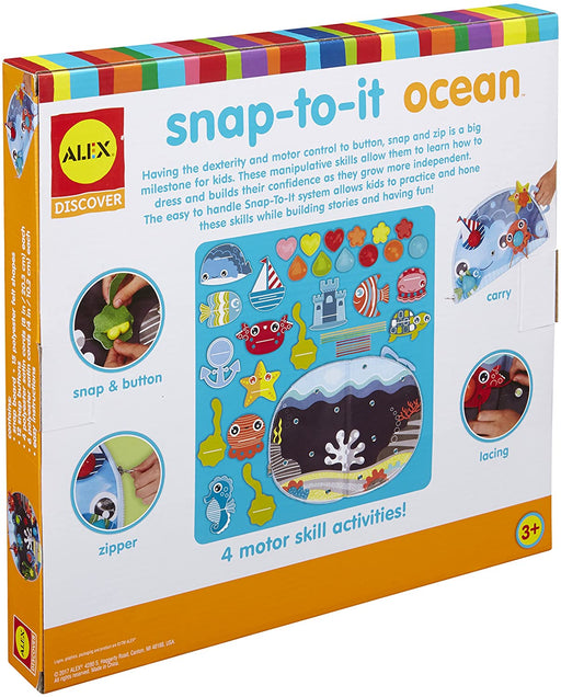 snap to it ocean toy in box