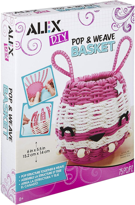 pop and weave basket in box