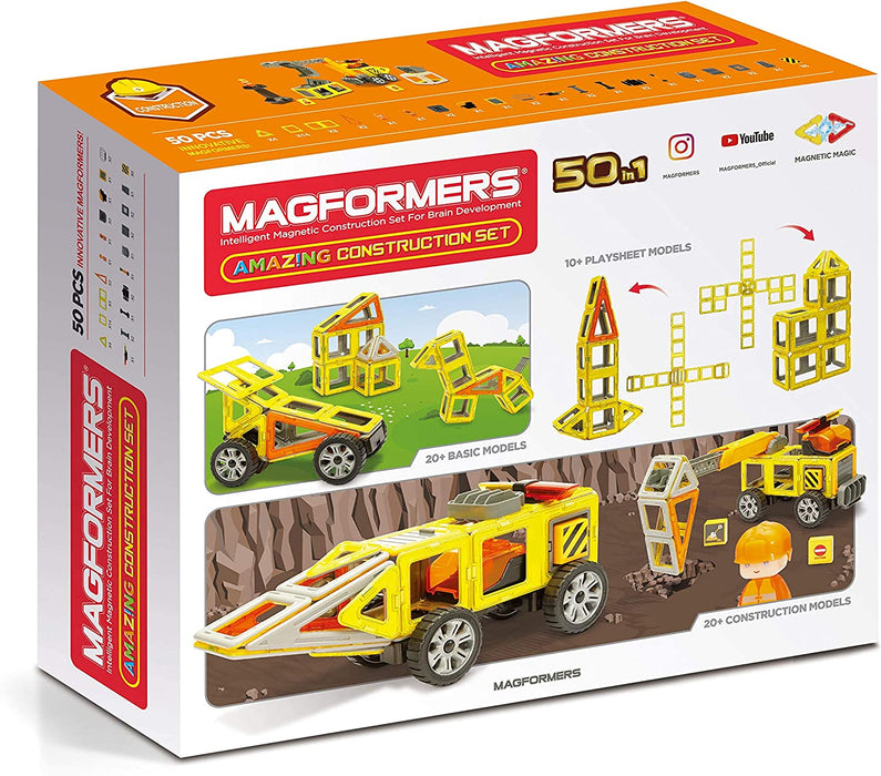 Magformers Amazing Construction — Bright Bean Toys