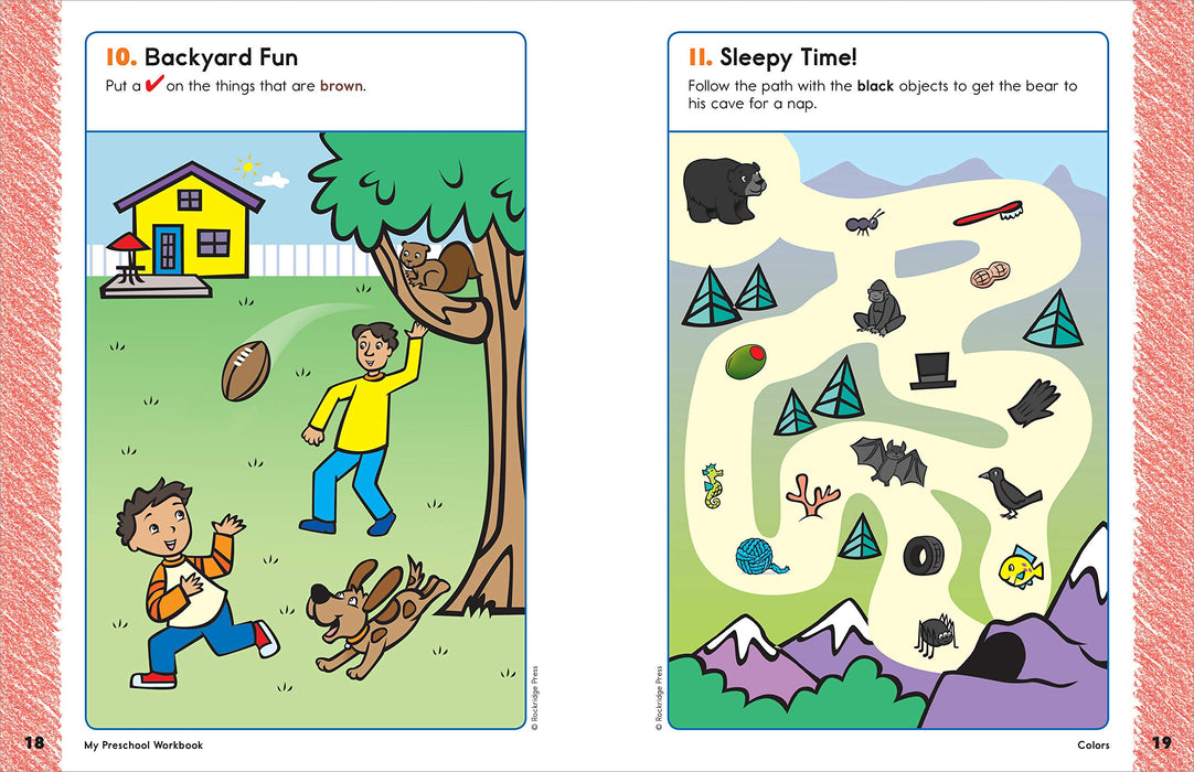 My Preschool Workbook: 101 Games & Activities That Prepare Your Child For School