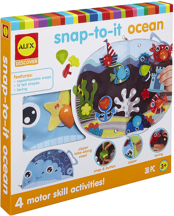 snap to it ocean toy