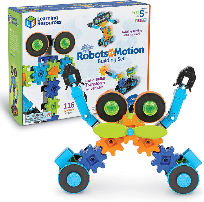 Learning Resources Gears! Gears! Gears!® Robots in Motion