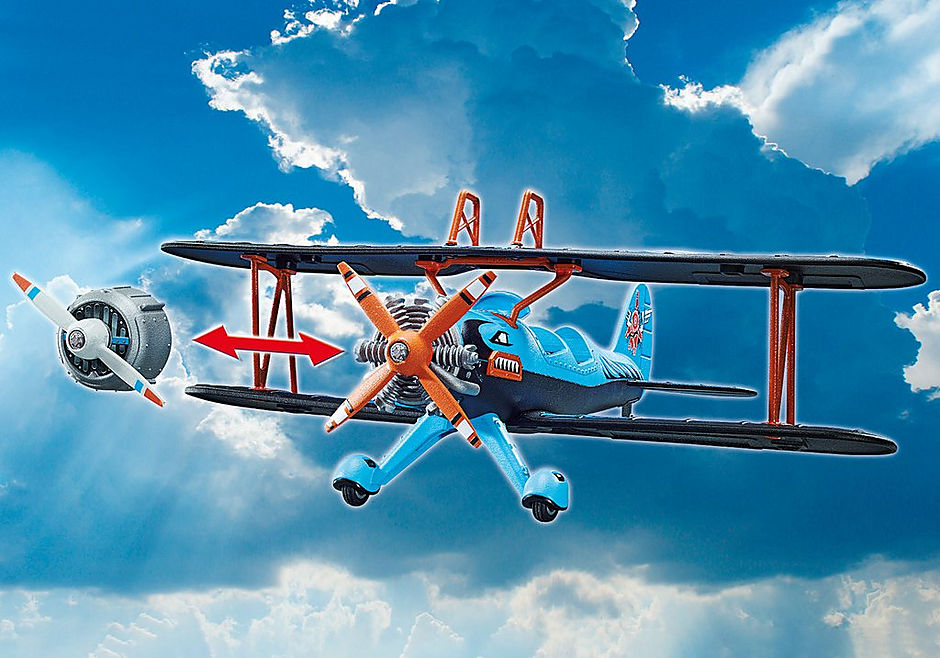 Air Stunt Show Phoenix Biplane