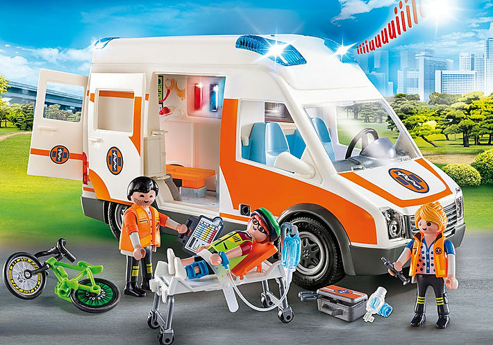 Playmobil City Action: Police Bicycle with Thief – Growing Tree Toys
