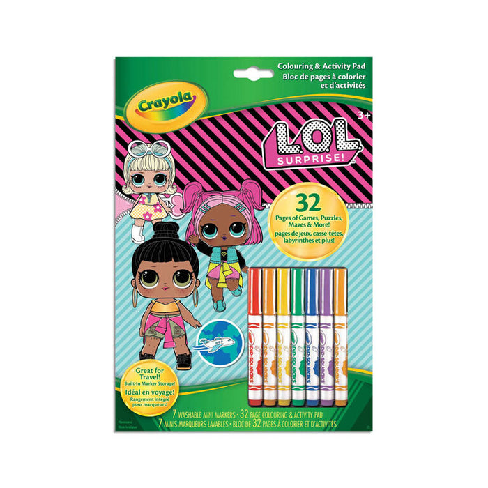 Crayola LOL Surprise Colouring and Activity Book