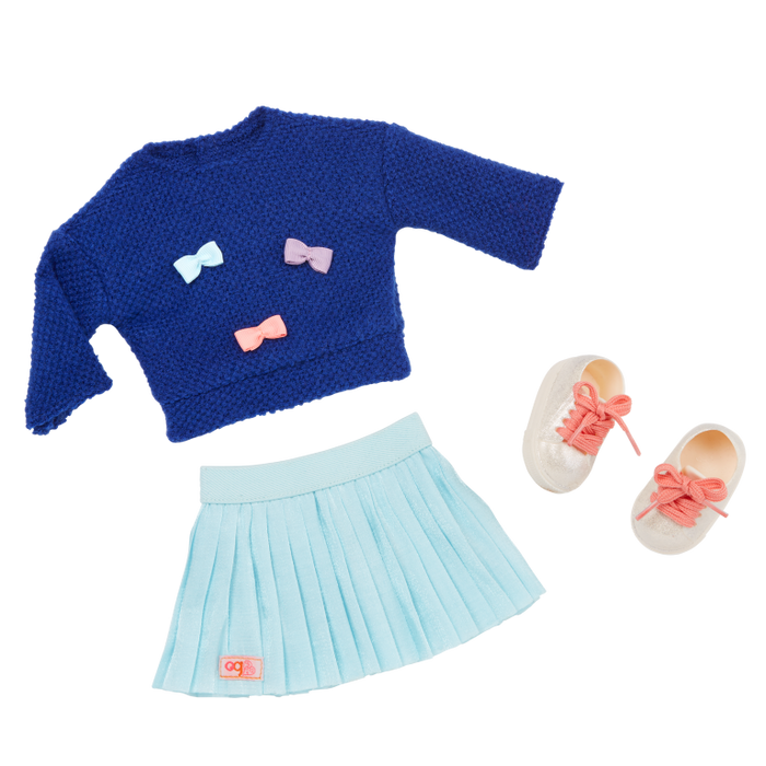 Our Generation Outfit - Bright Bows for 18" Doll