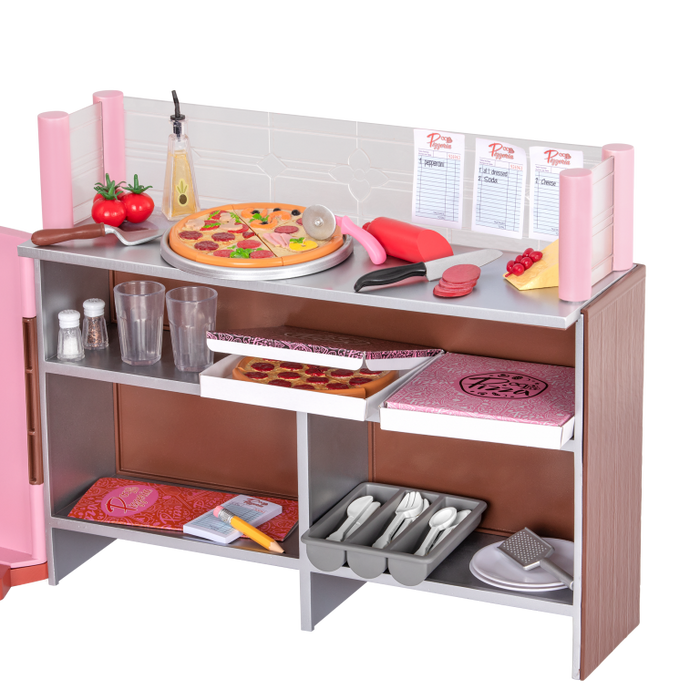 Our Generation Easy Cheesy Pizzeria for 18" Doll