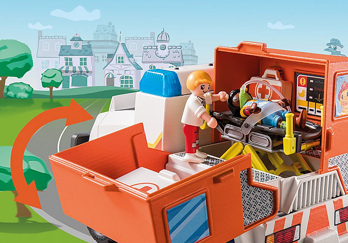 Playmobil Duck On Call - Ambulance Emergency Vehicle